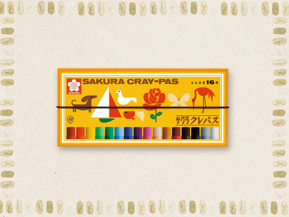 Sakura Cray-Pas - Set of 16 — Libraries and Archives Paper Company